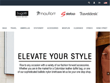 Tablet Screenshot of bugatti-wholesale.com